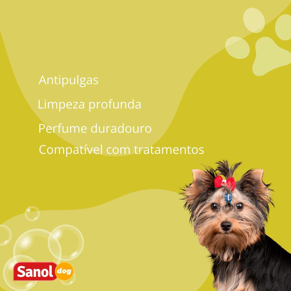 Shampoo Antipulgas para Cães Sanol - 7