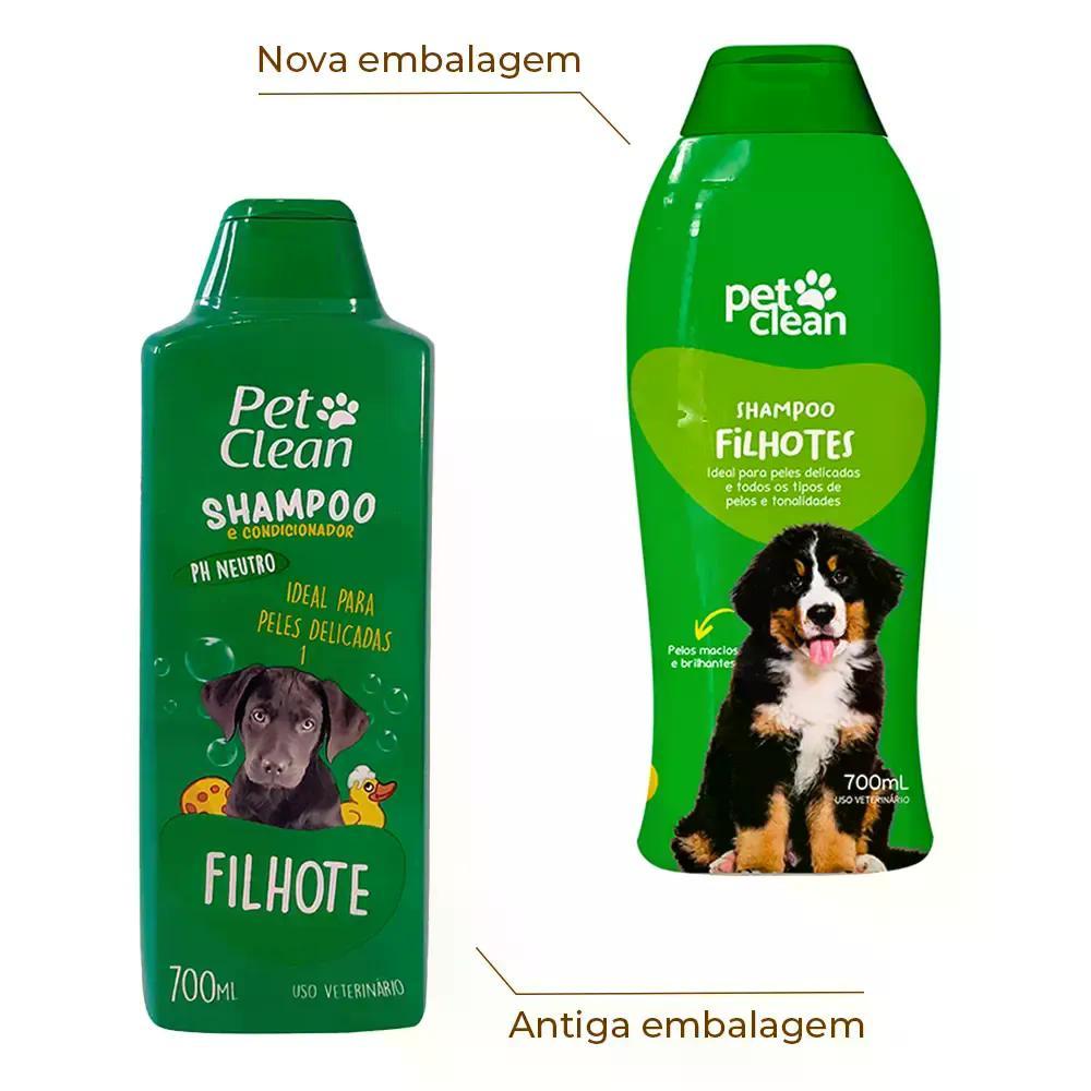 Shampoo 2 em 1 Filhotes Pet Clean - 2