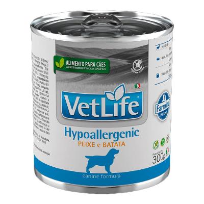 Ração Úmida Vet Life Cães Hipoalergênico