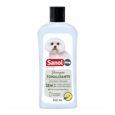 Shampoo Tonalizante Pelos Claros Sanol