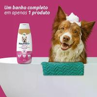 Shampoo e Condicionador 3 em 1 para Pelos Claros Neutrodor Petmais - 4