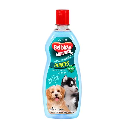 Shampoo Filhotes Cães e Gatos Bellokão
