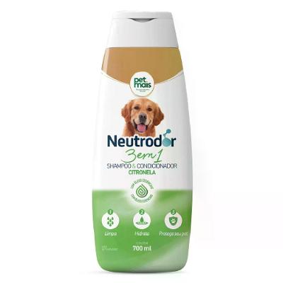 Shampoo e Condicionador 3 em 1 Citronela Neutrodor Petmais