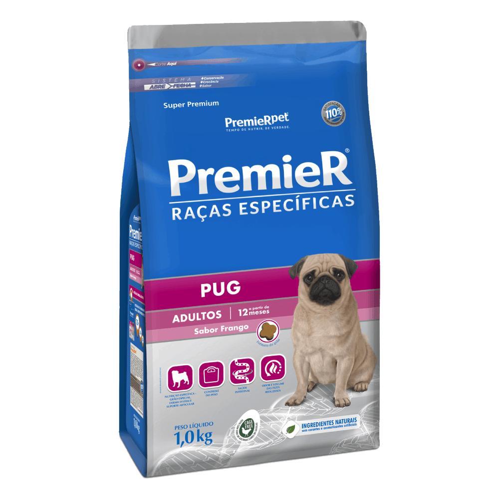 Ração Premier Raças Específicas Pug Adultos Frango - 2
