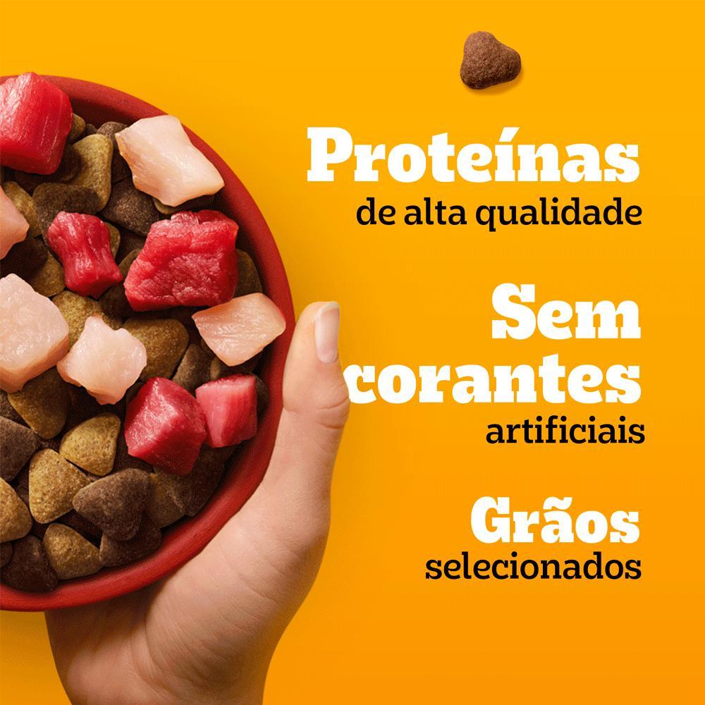 Ração Pedigree Cães Adultos Raças Médias e Grandes Carne, Frango e Cereais - 9