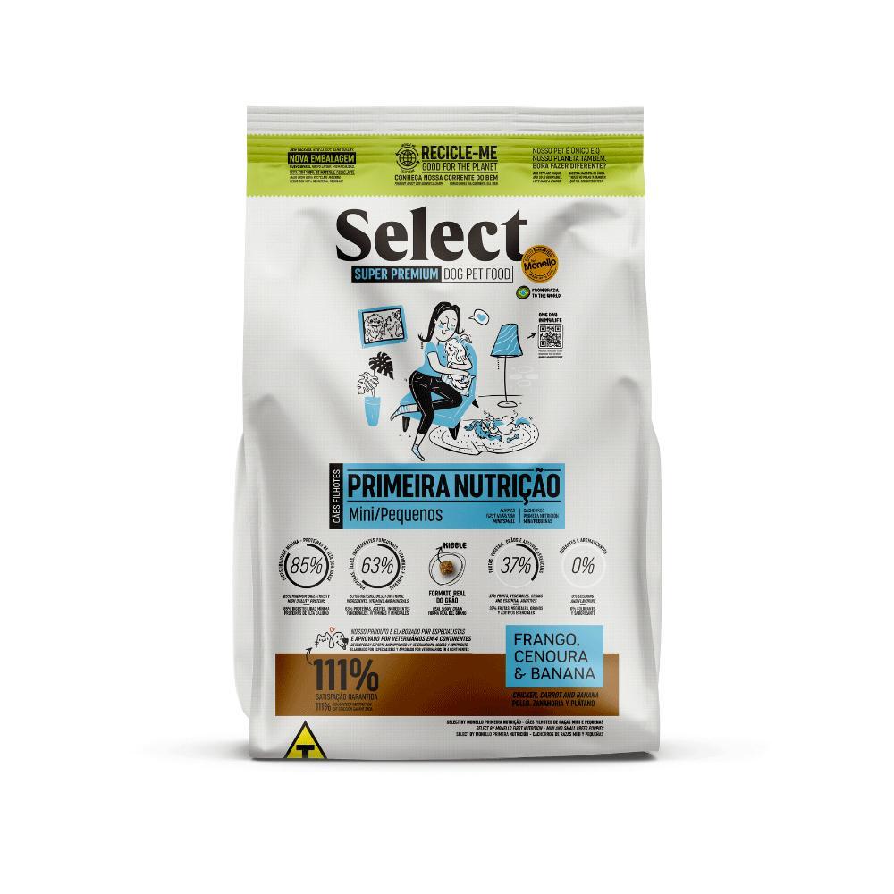 Ração Monello Select Cães Filhotes Raças Mini e Pequenas Primeira Nutrição - 3