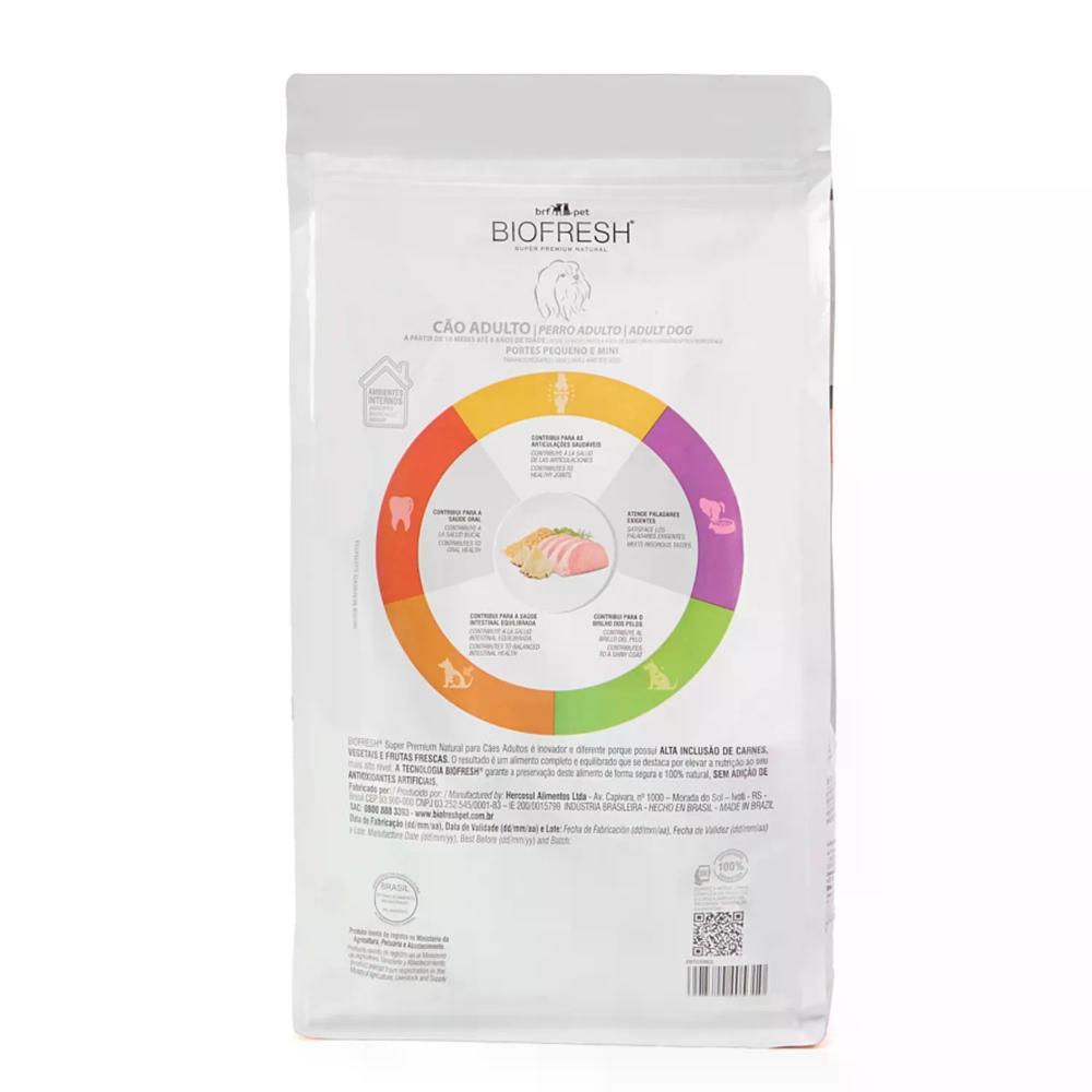 Ração Biofresh Cães Adultos Raças Minis e Pequenas Lombo e Abacaxi - 4