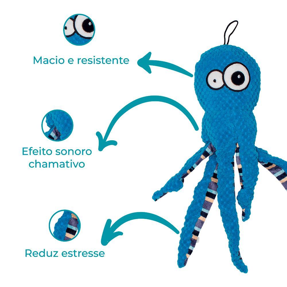Mordedor Pelúcia Polvo Azul Jambo - 2