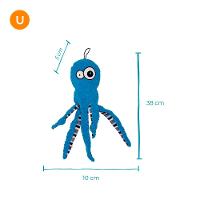 Mordedor Pelúcia Polvo Azul Jambo - 3