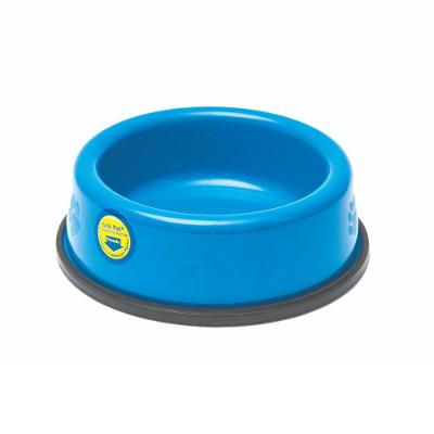 Comedouro e Bebedouro Pesado para Filhotes Tudo Pet Azul