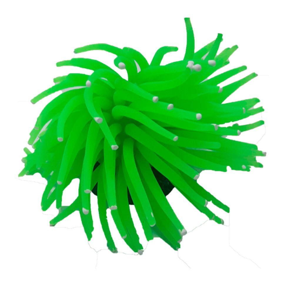 Enfeite para AquárioMaxxi Anêmona YS-1106G Verde - 1