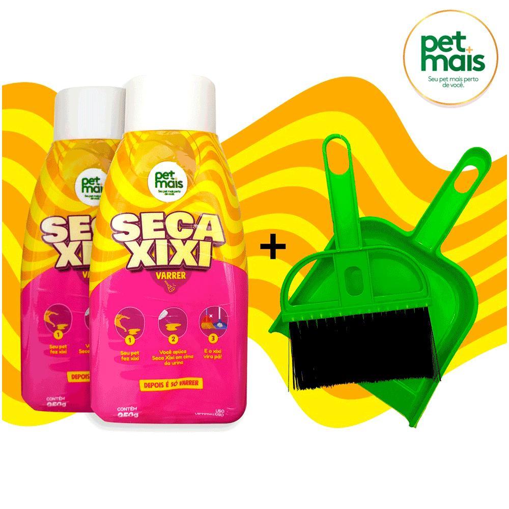 Kit Seca Xixi Varrer com Mini Vassoura e Pá Petmais - 4