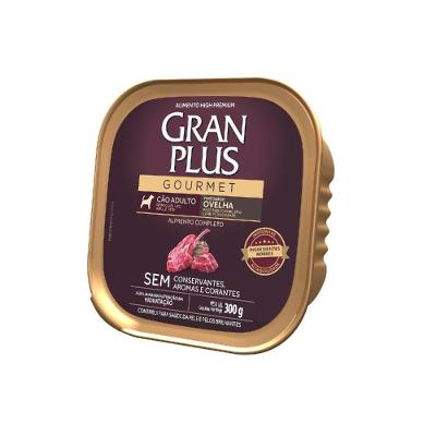 Ração Úmida GranPlus Cães Adultos Patê Gourmet Ovelha
