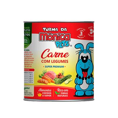 Ração Úmida Turma da Mônica Cães Carne com Legumes