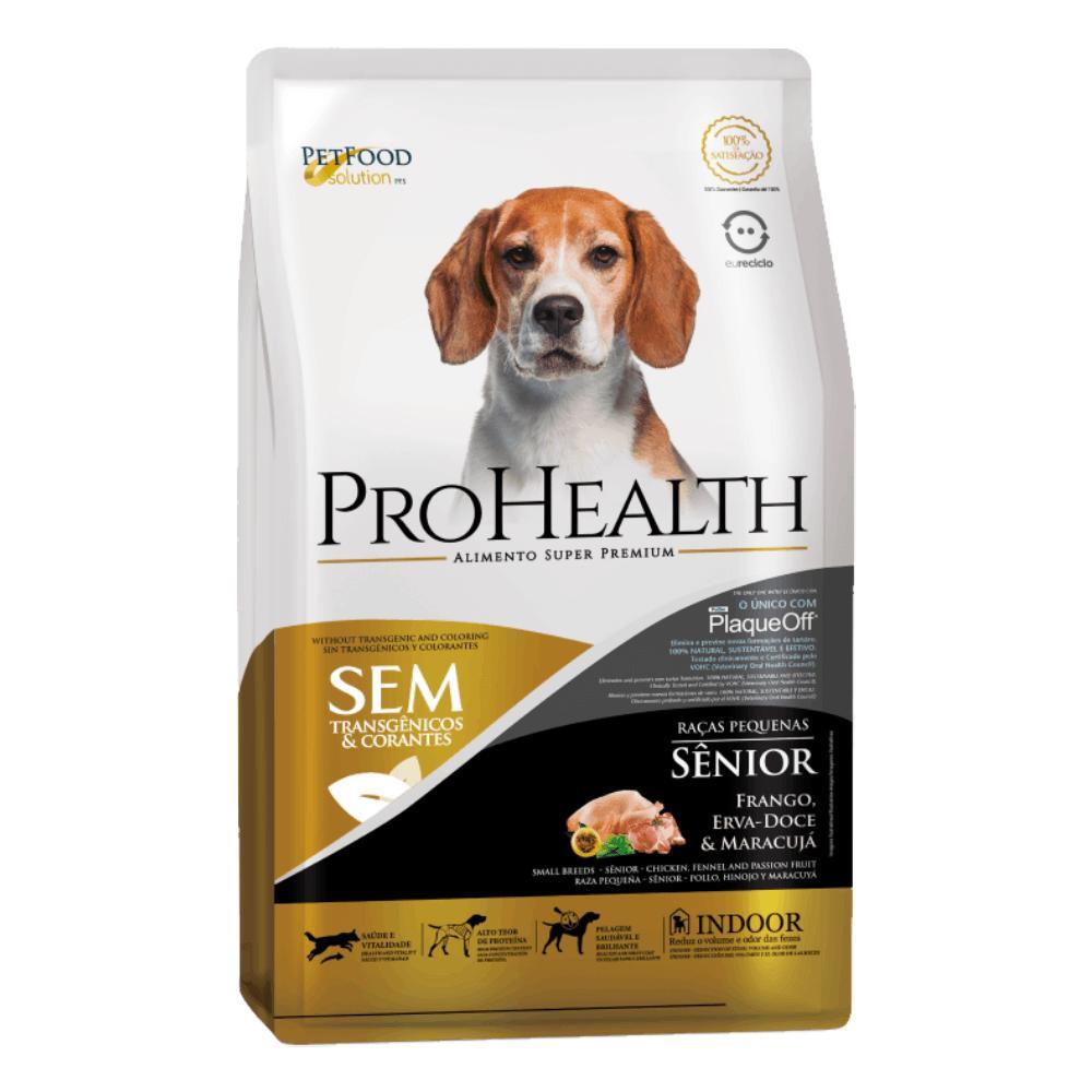 Ração ProHealth Cães Sênior Raças Pequenas Frango, Erva-Doce e Maracujá - 1
