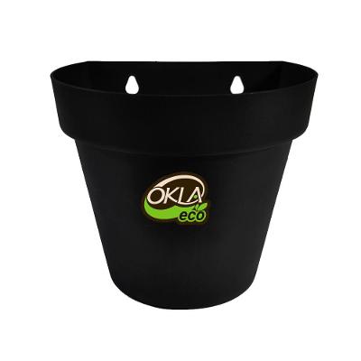 Vaso para Parede Bari FG Import Preto