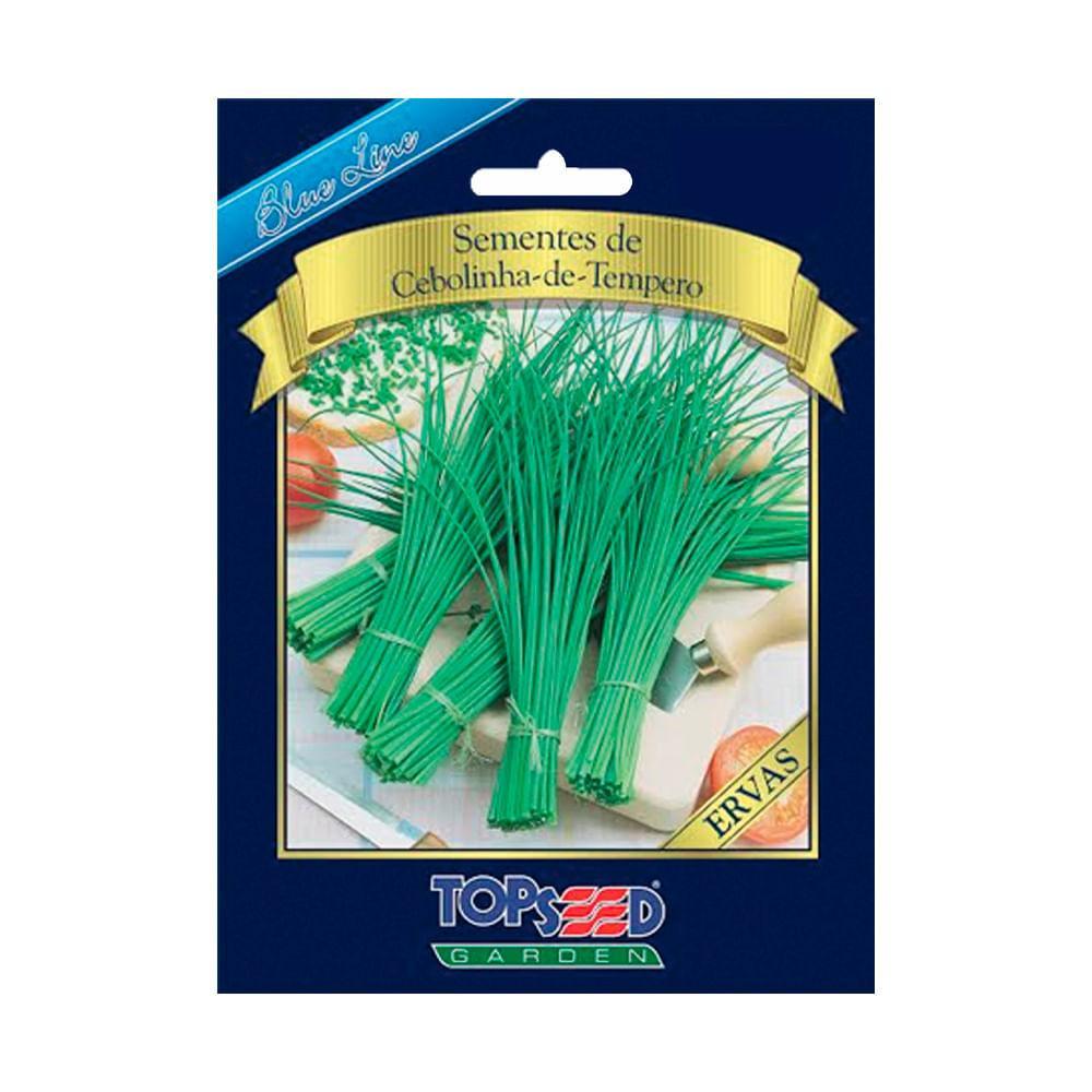 Sementes de Cebolinha de Tempero Blue Line Topseed Garden - 1