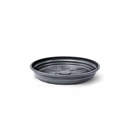 Prato Plástico para Vasos Nutriplan Preto