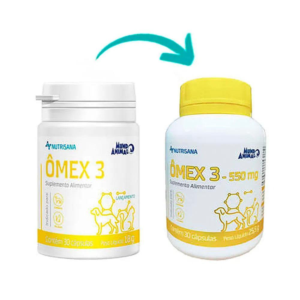 Suplemento Alimentar Ômex 3 550 mg Nutrisana - 2
