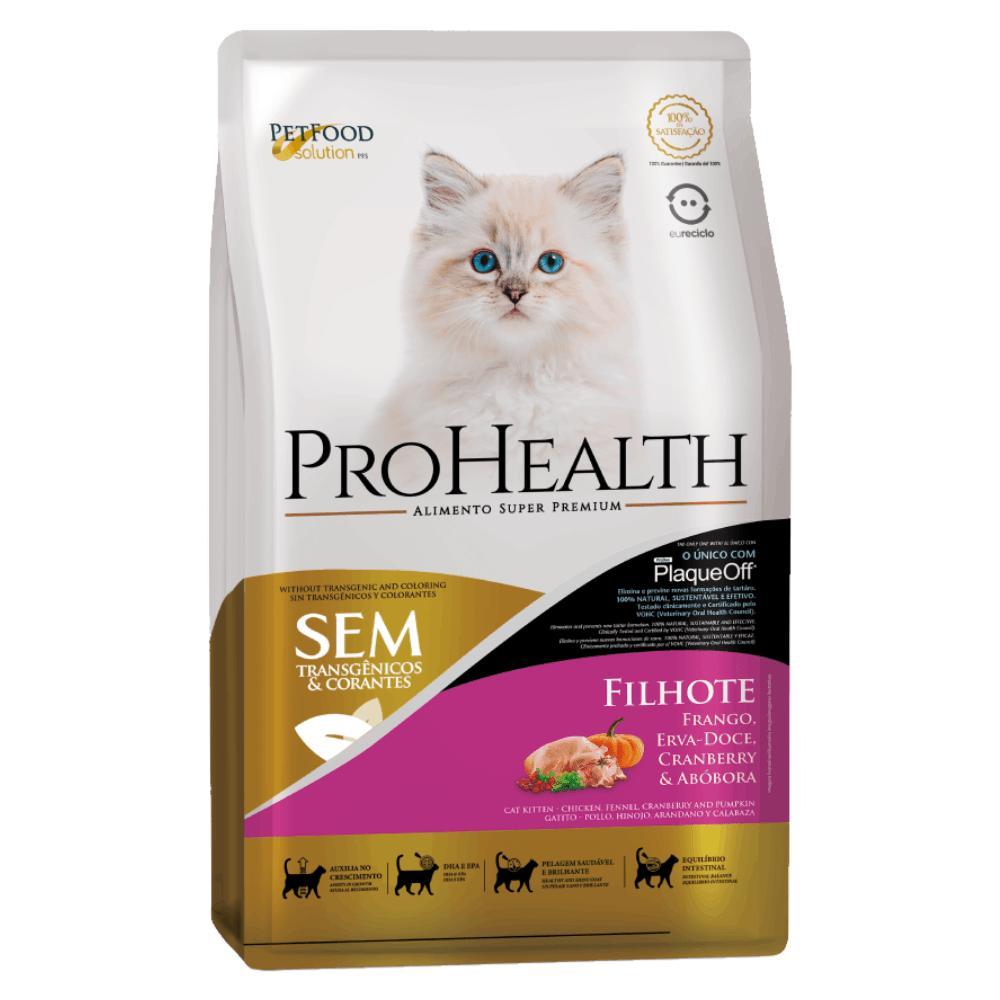 Ração ProHealth Gatos Filhotes Frango, Erva-Doce, Cranberry e Abóbora - 1