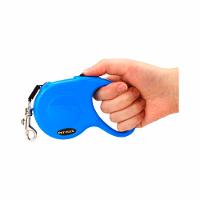 Guia Retrátil Fita Pet Flex Azul - 2