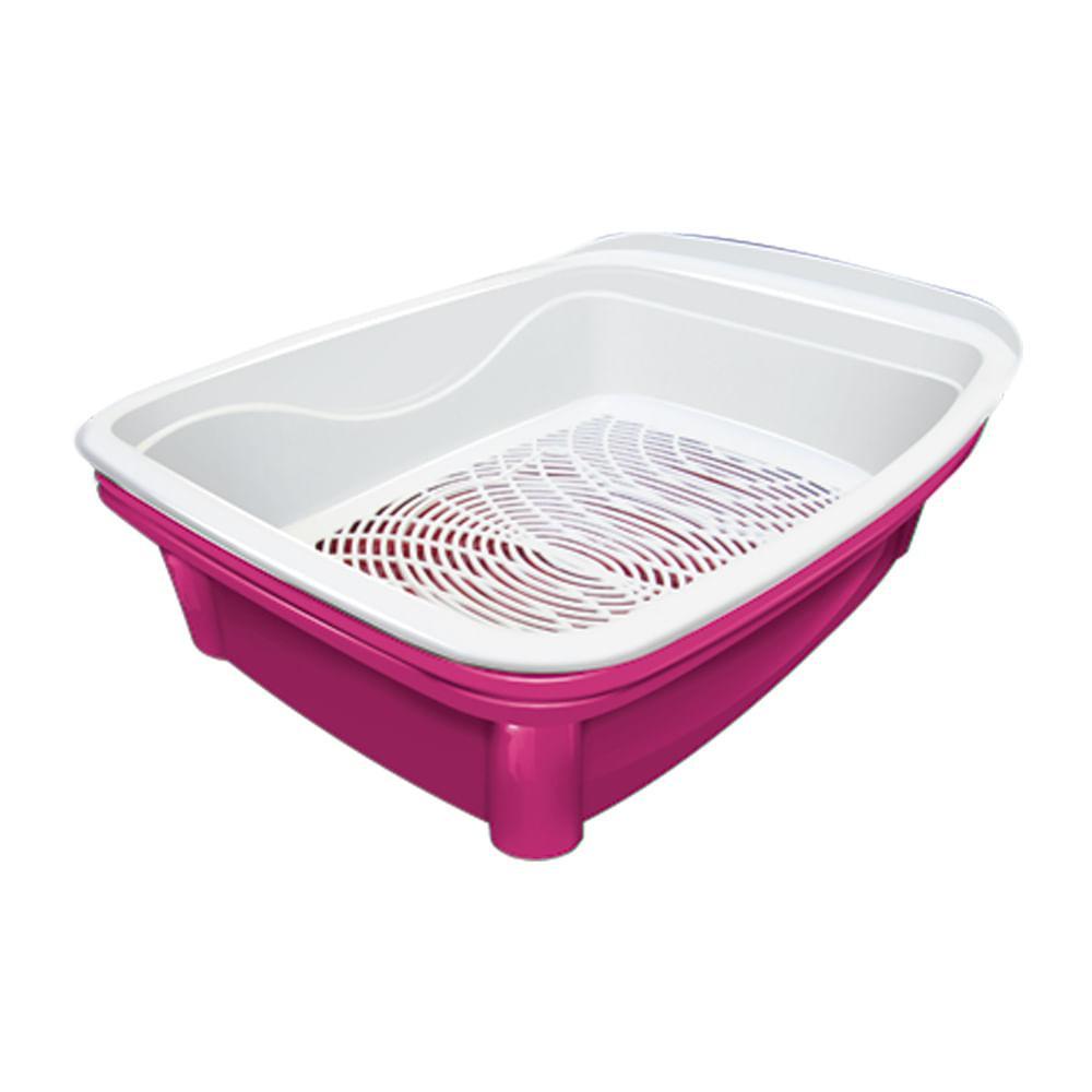 Banheira para Gato Classic Plus Furacão Pet Rosa - 1