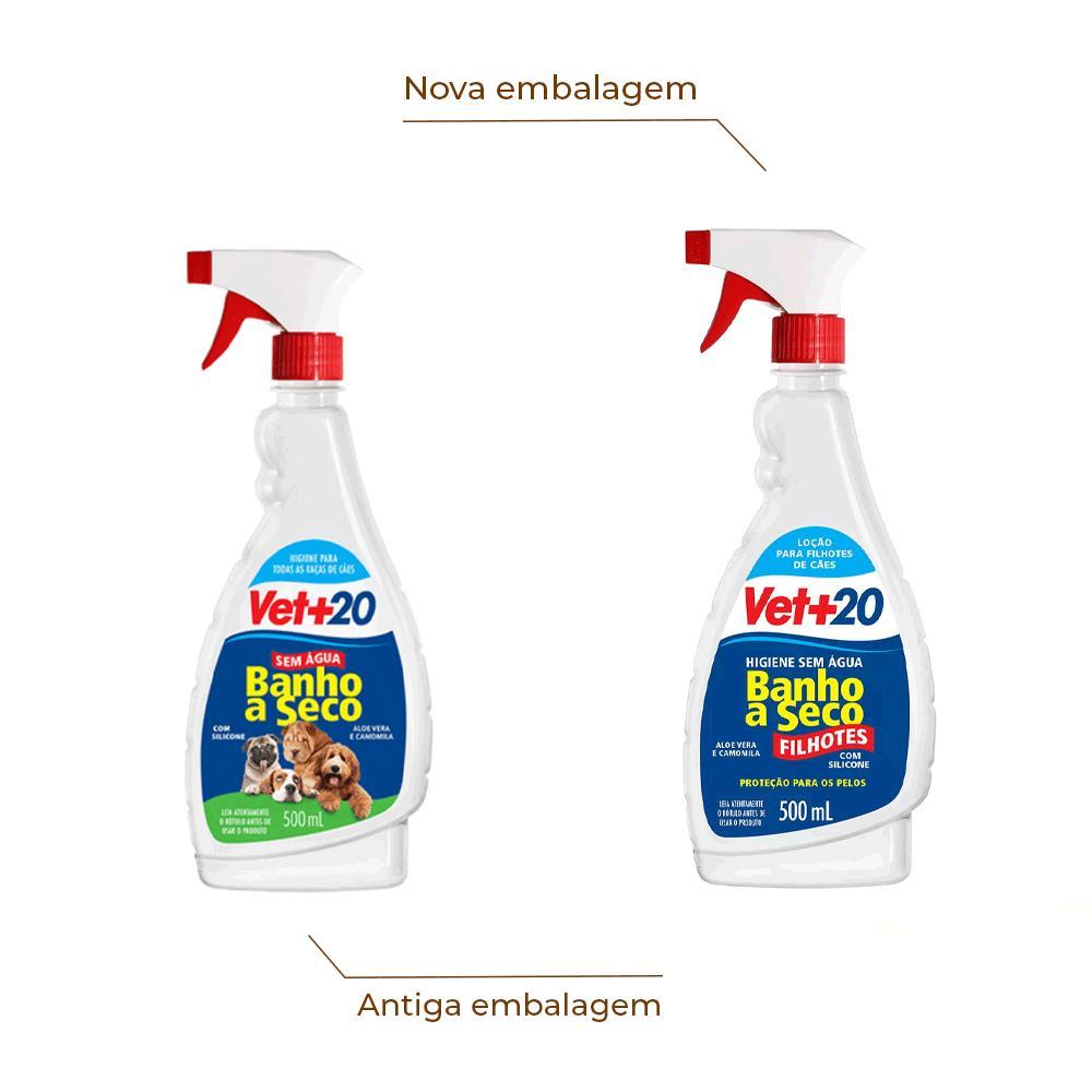 Banho a Seco Vet+20 para Cães Filhotes - 2
