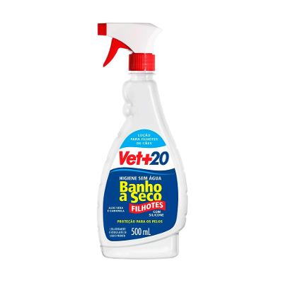 Banho a Seco Vet+20 para Cães Filhotes