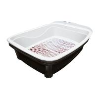 Banheira para Gato Classic Plus Furacão Pet Preta - 1