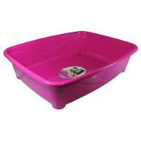 Bandeja Higiênica Classic Rosa Furacão Pet - 1