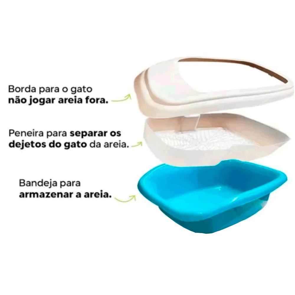 Bandeja Higiênica Furba Alvorada Azul - 2