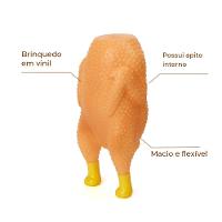 Brinquedo Frango Vinil Flicks para Cães - 2