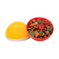 Brinquedo Comedouro Crazy Ball Amicus Vermelho e Amarelo - 3