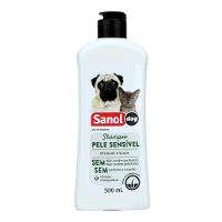 Shampoo Pele Sensível Cães e Gatos Sanol - 1