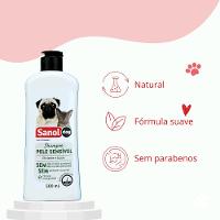 Shampoo Pele Sensível Cães e Gatos Sanol - 5
