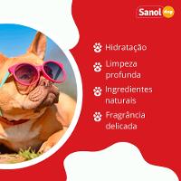 Shampoo Pele Sensível Cães e Gatos Sanol - 7