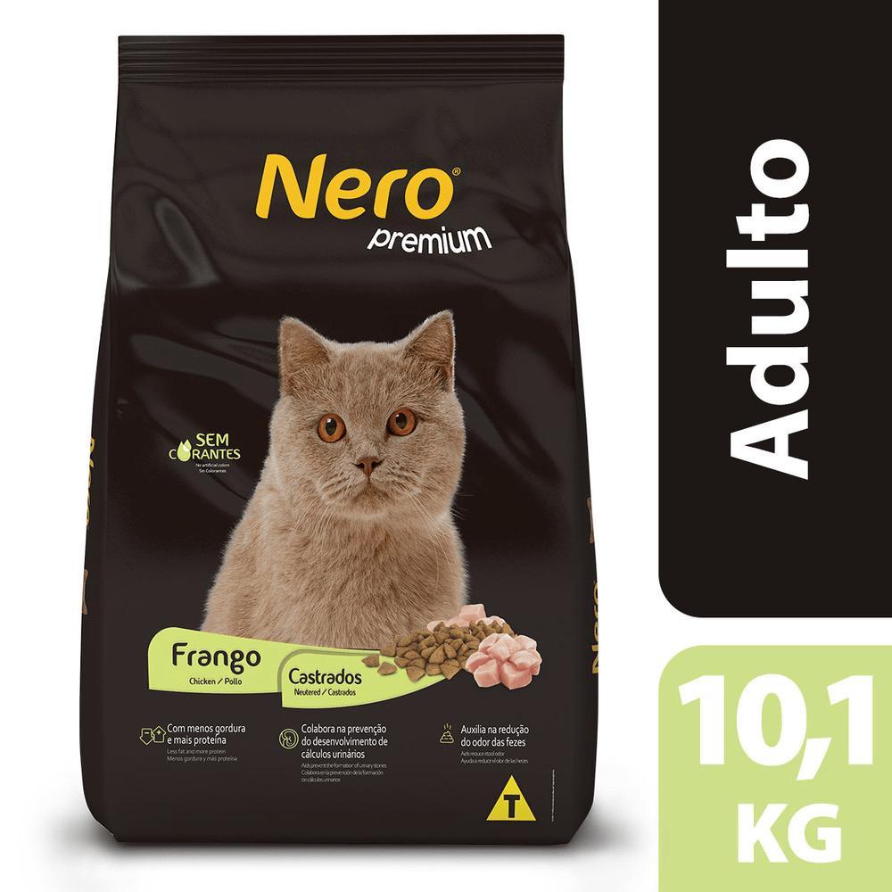 Ração Nero Premium Gatos Castrados Frango - 4