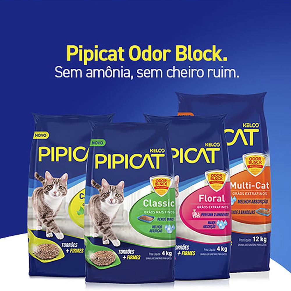 Areia Pipicat Perfumada Floral para Gatos - 6