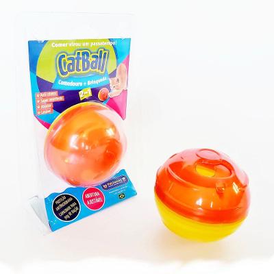 Brinquedo Dispenser para Ração Cat Ball Pet Games