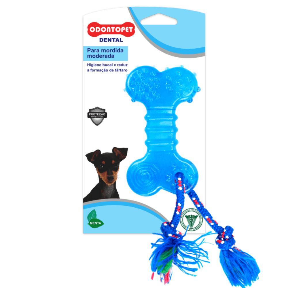 Brinquedo Dentalbone Flat com Corda Odontopet - 4