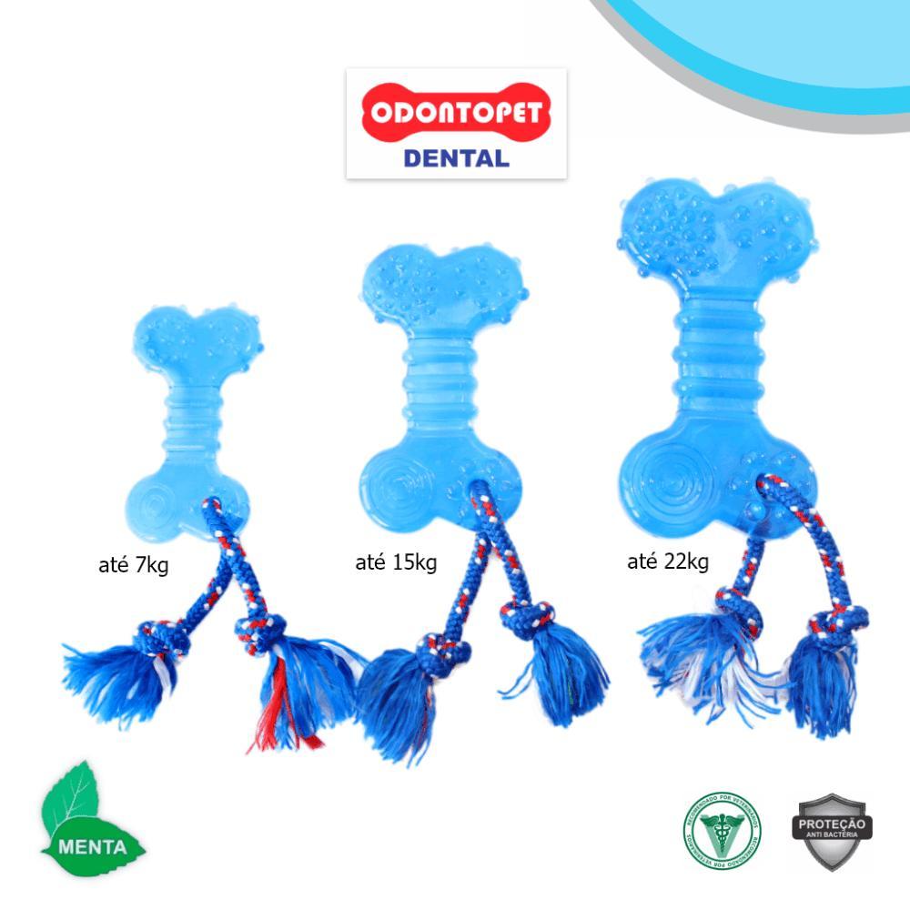 Brinquedo Dentalbone Flat com Corda Odontopet - 5