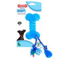 Brinquedo Dentalbone Flat com Corda Odontopet