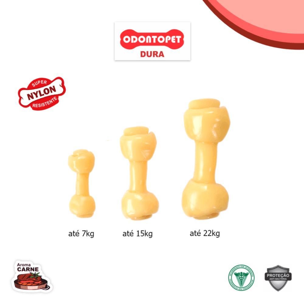 Brinquedo Osso Durabone Odontopet Bege - 5