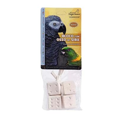 Bloco de Osso de Siba para Pássaros Animalíssimo