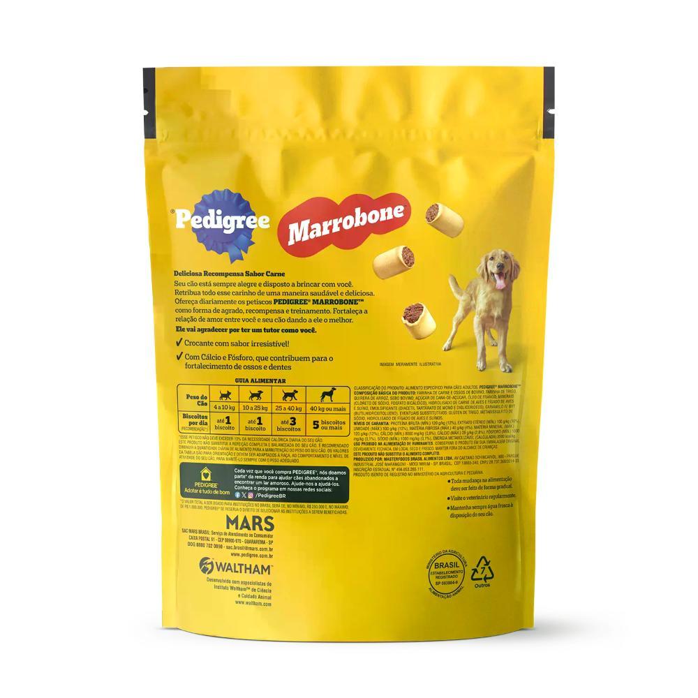 Biscoito Pedigree Marrobone para Cães Adultos Carne - 3