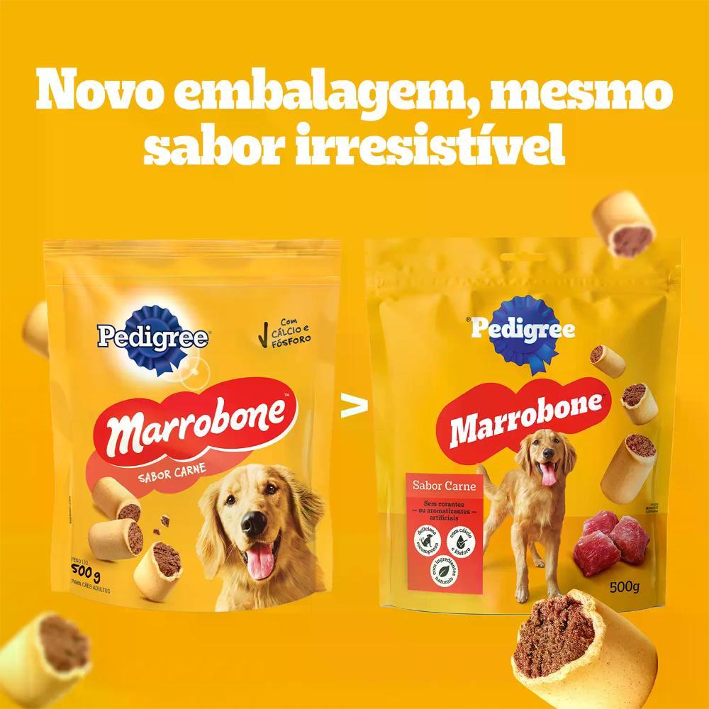 Biscoito Pedigree Marrobone para Cães Adultos Carne - 4