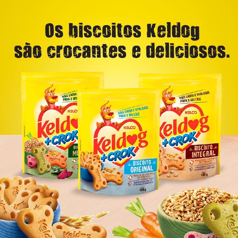 Biscoito Keldog +Crock Original Kelco - 8