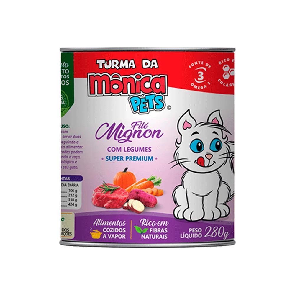 Ração Úmida Turma da Mônica Gatos Filé Mignon com Legumes - 2
