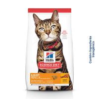 Ração Hill's Science Diet Light com Baixas Calorias Gatos Adultos Sabor Frango - 5