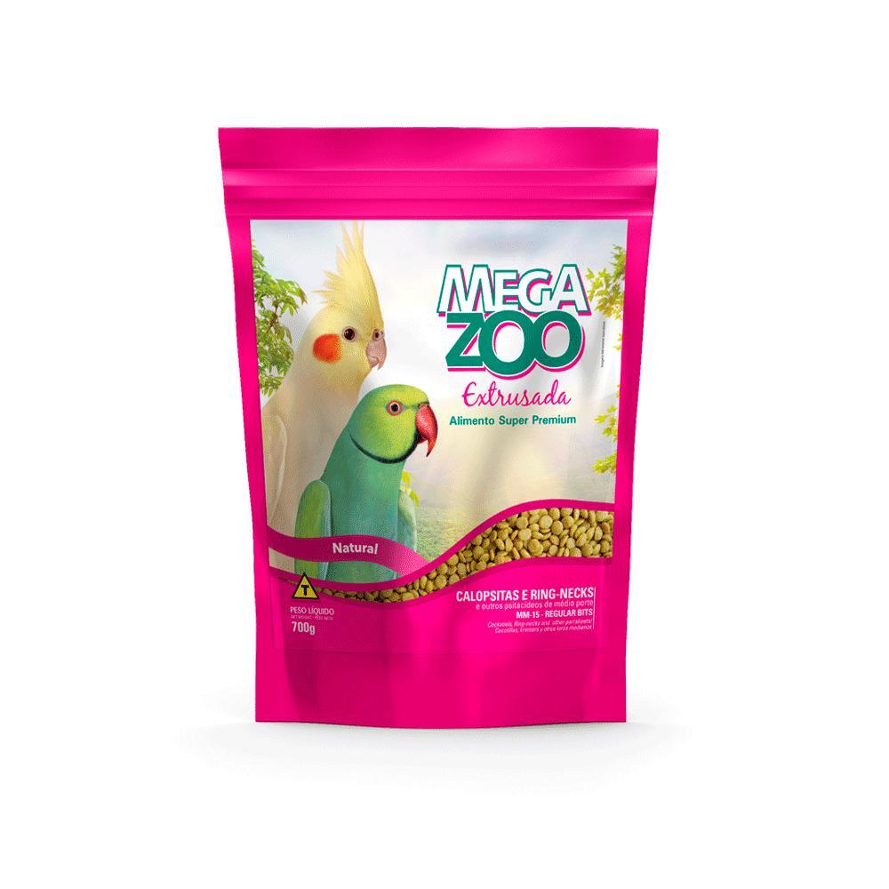 Ração Extrusada Megazoo para Calopsitas e Ring Necks MM15 - 2